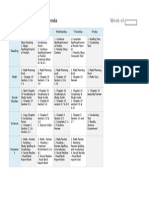 El 352 Weekly Agenda