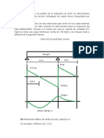 Selección de perfiles para vigas por defelxion