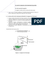 Extracción de Aceite Esencial Por Hidrodestilación