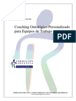 Coaching Personalizado Para Equipos de Trabajo