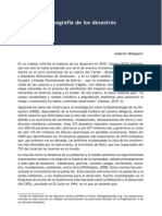 Demografia de Los Desastres PDF