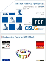 High Performance Analytic Appliance: Hana: Understanding The Basics Asapm