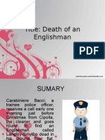 Title: Death of An Englishman