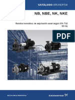 Catálogo Bombas Grundfos NB, Nbe, NK, Nke