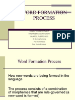 Word Formation