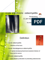 Acute and Chronic Osteomyelitis