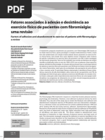 Adesão Ao Exercício Fisico