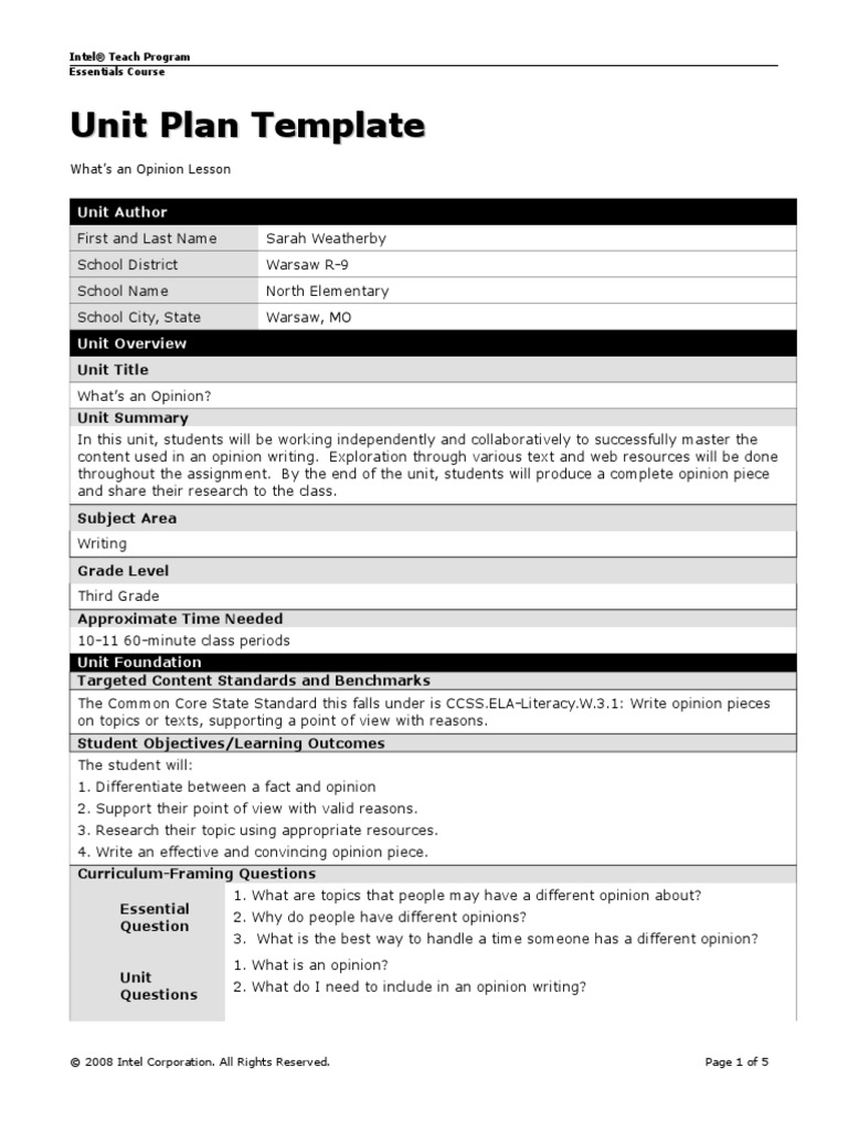 Writing my first lesson plan essay image