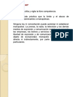 Libre competencia y monopolios en Chile