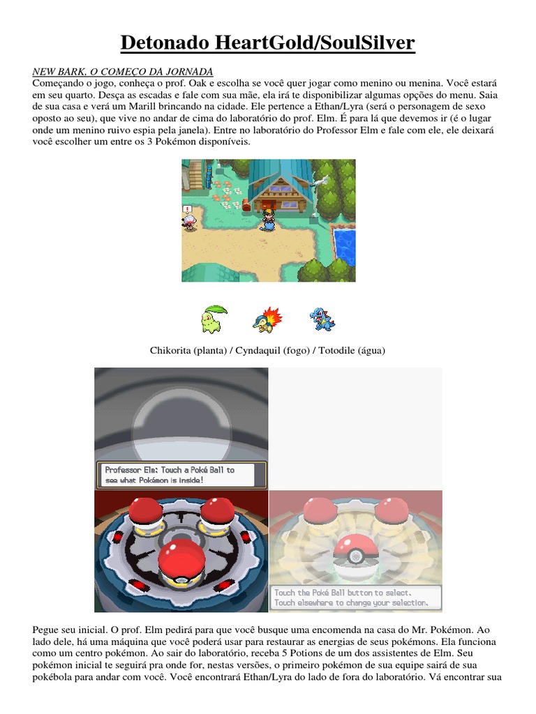 DETONADO POKEMMO 