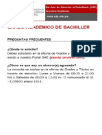 Grado Academico de Bachiller - Utp