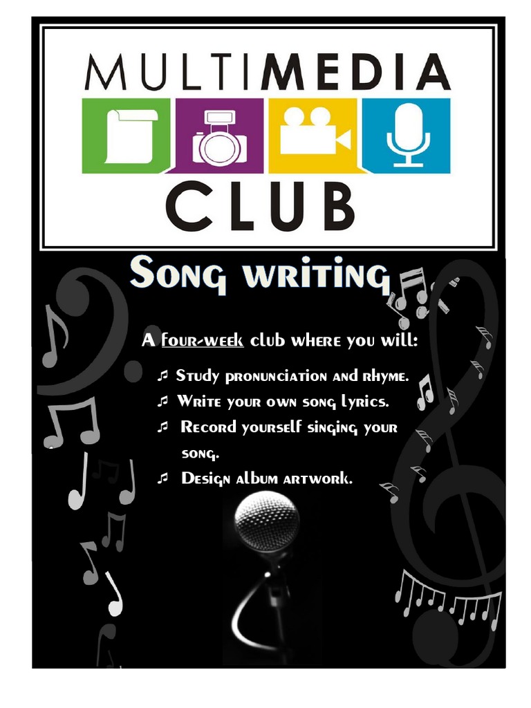Songwriting Club: Lyrics & Art Design | PDF