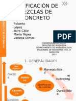 Dosificacion de Mezclas