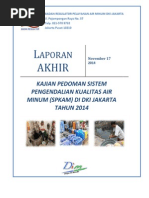 Download Laporan Akhir SPKAM Tahun 2014 by Jakarta Water Supply Regulatory Body SN255127223 doc pdf