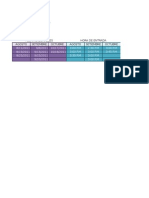 Fechas de Gestion Del Mantenimiento