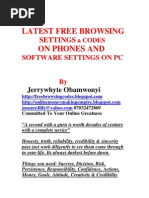Download Latest Phones  PC Free Browsing Software SettingsPDF by Jerrywhyte Obamwonyi SN25513425 doc pdf