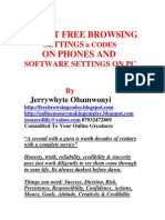 Download Latest Phones  PC Free Browsing Software SettingsPDF by Jerrywhyte Obamwonyi SN25513425 doc pdf