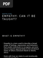 Delinquency & Empathy