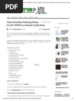 Download Cmo Actualizar Samsung Galaxy Ace GT-S5830 L a Android 4 by Raar12 SN255136512 doc pdf