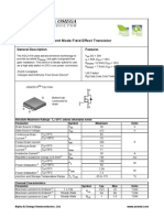 AOL1414 N-Channel Enhancement Mode Field Effect Transistor: Features General Description