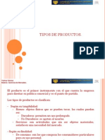 Tipos de Productos 