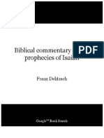 Biblical Commentary On The Prophecies of Isaiah FR PDF