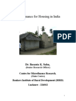 Micro Finance For Housing (Final)