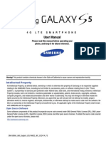 Samsung Galaxy S5 Manual