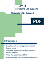 (Advanced Trauma Life Support) Moderator: Dr. Deepak S: Ganesh Kumar VIII Term