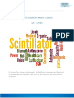Global Scintillator Market Analysis
