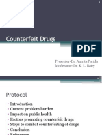 Counterfeit Drugs: Presenter-Dr. Amrita Parida Moderator-Dr. K. L. Bairy