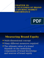 Measuring Outcomes of Brand Equity: Capuring Market Performance