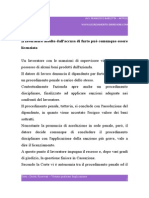 Il Lavoratore Assolto Dall'Accusa Di Furto Può Comunque Essere Licenziato