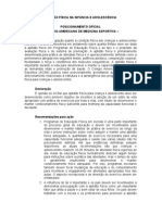 ACSM - Aptidão Física Na Infância e Adolescência