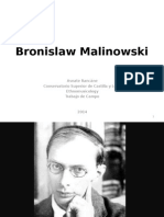 Bronislaw Malinowski: Asnate Rancāne Conservatorio Superior de Castilla y Leon Ethnomusicology Trabajo de Campo