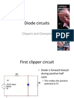 Diode Clipper and Clampers Lecture 8-18-11