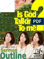 Is God Talking to Me - Outline