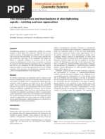 Download The Melanogenesis and Mechanisms of Skin-lightening Agents  Existing and New Approaches by Cindya Perthy SN255171618 doc pdf