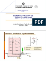 Sistemas Prediais de Esgoto Sanitário