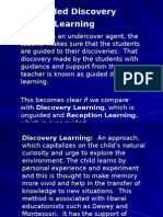 Guided Discovery Learning