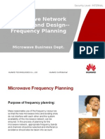 Frequency Planning 20080514 A Microwave Huawei