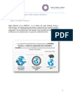 Conceptos Sobre Cambio Climático