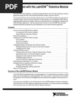 Getting Started With LabVIEW Robotics