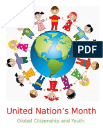 United Nation's Month: Global Citizenship and Youth