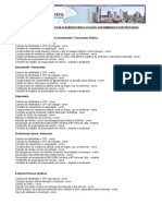 Ficha Cadastral e Relacao de Documentos de Locacao