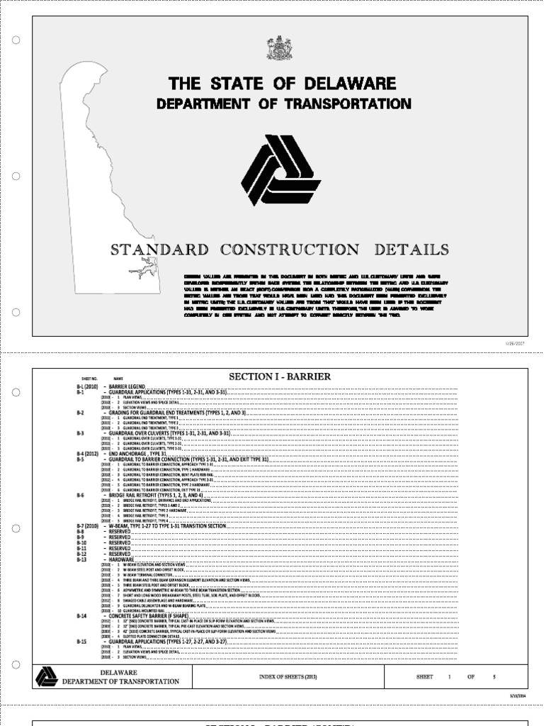 Standard Construction Detail | PDF | Sidewalk | Screw