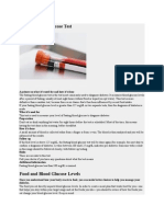 Fasting Blood Glucose Test