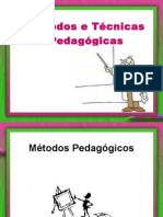 Métodos e Técnicas Pedagógicas