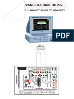 J-Net Advanced-Coms Rs 232: Connecting Juno-Net Panel To Odyssey