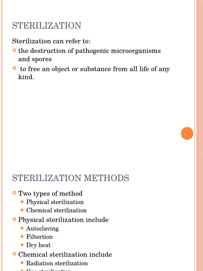 Moist Heat vs. Dry Heat Sterilization | PDF | Sterilization ...